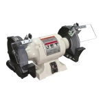 Jet Industrial Bench Grinder JBG-10A, 10'' Wheel