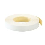 Pre-Glued White Melamine Edge Banding, 13/16'' x 50'