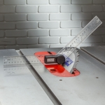 Wixey 8'' Clear Digital Protractor and Ruler