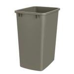 35 Quart Waste Container Only - Champagne