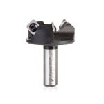 Amana Tool Industrial-Grade Spoilboard Flattening/Slab Leveling Router Bit with 3 Carbide Inserts, 1-3/4'' Dia. x 3/4'' Cutting Height x 1/2'' Shank