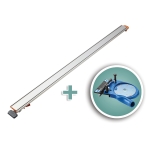 Rockler® Perfect Fit Dado Jig w/50'' NGX Clamping Straight Edge Guide