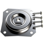 Flat Table Leg Mounting Plate for 5/16''-18 Hanger Bolts