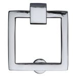 2-1/2''  Large Square Cabinet Drop Pull, Polished Chrome