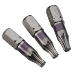 Star T-20 Rockler Centerline 1'' Impact-Ready Driver Bits, 3-Pack