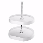 D-Shape 2 Shelf Corner Lazy Susans, Rev-a-Shelf 6272 Series