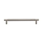 9''  Bern Knurled Cabinet Pull, Satin Nickel