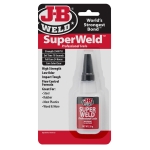 J-B Weld SuperWeld Professional Grade Super Glue, 20 grams