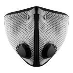 Medium M2.5 Dual-Strap Mesh Face Mask, Titanium