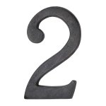  4'' Solid Bronze House Number, 2