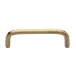 3-3/4''  Wire Cabinet Pull, Satin Brass