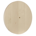 Basswood Clock Face, 10" Dia.