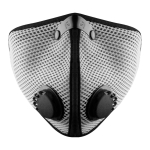 Extra-Large M2.5 Dual-Strap Mesh Face Mask, Titanium