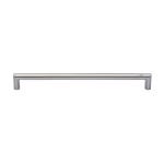 10-1/2''  Modern D Stainless Steel Cabinet Pull, Satin Stainless