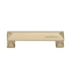 8-5/8''  Pyramid Cabinet Pull, Satin Brass