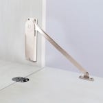 Sugatsune HDS-10S Self-Close/Soft-Close Drop Front Support, White, Right-Side, Medium-Duty