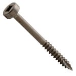 Centerline #7 x 1-1/2'' Pan Head Square Drive Pocket Hole Screws, Fine Thread, Lube Finished, 200-Pack