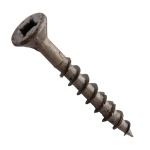 Centerline #8 x 1-3/4'' Flat Head Square X Self-Countersinking Wood Screws, Lube Finished, 100-Pack