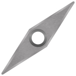 Easy Wood Tools 12407NR Ci7 Negative Rake Diamond-Shaped Carbide Replacement Cutter