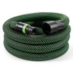 Festool Tapered Anti-Static Hose with Bayonet Fitting and Airflow Bypass, 27mm/32mm x 3.5m (577158)