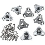 Screw-On Tee Nuts-Choose size thread