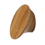 2-1/8''  Designer Wood Cabinet Finger Pull, Oak