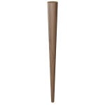 29'' Tapered Turned Leg, Walnut
