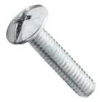 Centerline 8-32 x 3/4'' Truss Head Slot/Phillips Machine Screws for Pulls and Knobs, Zinc, 50-Pack