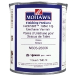 Mohawk Rockhard Table Top Urethane Varnish, Quart, Gloss