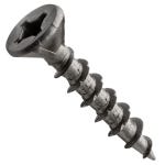Centerline #8 x 3/4'' Flat Head Square X Self-Countersinking Wood Screws, Lube Finished, 100-Pack