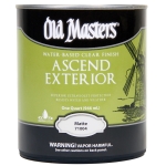 Old Masters Ascend Exterior Water-Based Clear Finish, Quart, Matte