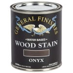 General Finishes Water-Based Wood Stain, Onyx