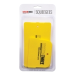 System Three Squeegee Kit, 2 Large, 2 Small