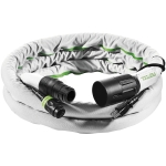Festool Sleeved Anti-Static Hose with Integral Plug-It Cord, 27mm/22mm x 5m (201761)