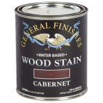 General Finishes Water-Based Wood Stain, Cabernet