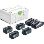 Festool Energy Set SYS 18V 4x5,0/TCL6DUO US (578201)