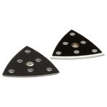 93x93mm Triangular Sanding Pads for Festool RO 90/DX 93 Sanders, 2-Pack, Hard (488716)