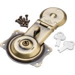 Antique Brass Figure 8 Trunk Lock