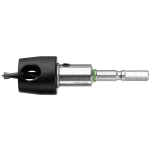 Festool Shelf Pin Drill Bit with Depth Stop, 5mm Dia. (492522)