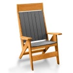 Rockler Nordic-Style Adirondack Chair Plan with Cardboard Templates