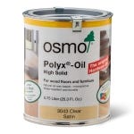 Osmo Polyx Oil, Clear Satin 3043, 0.75L