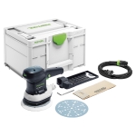 Festool ETS 150/3 EQ-Plus Corded Random Orbital Sander, 3mm Orbit (576079)
