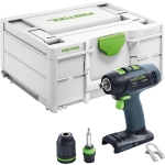 Festool Cordless Drill T 18+3-Basic, No Battery (577607)