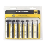 Fisch 7-Piece Black Shark Forstner Bit Set, Imperial