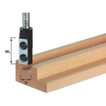 Festool Straight Router Bit HW S8 D10/25 WP Z1 (491079)