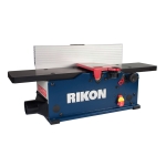 Rikon Benchtop Jointer 20-600HSP with 6'' Insert Cutter Head