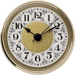 3'' Clock Face, Fancy/Arabic Numerals 