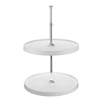 Full Circle 2 Shelf Lazy Susan, Rev-a-Shelf 6012 Series-28" Diameter