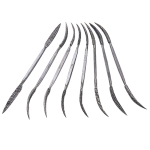 8 Piece Riffler Rasp Set