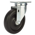 5'' 400-lb. Non-Marking Polyolefin Caster, Swivel
